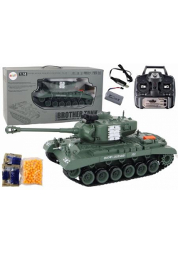 Czołg Leopard R/C Armata 1:18 szary