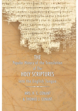 History of the Translation of the Holy Scriptures Into the English Tongue