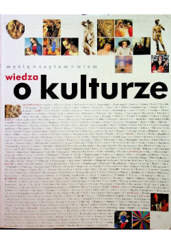 Myślę czytam wiem wiedza o kulturze