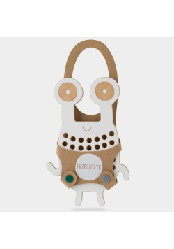 Trzeszczyk.Drewniana przeplatanka Montessori
