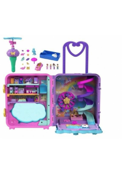 Polly Pocket. Zestaw Walizka wakacyjny kuror HKV43