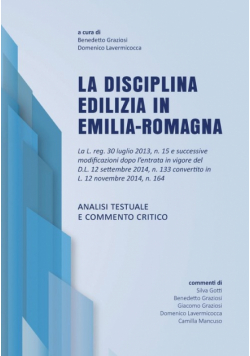 La disciplina edilizia in Emilia-Romagna