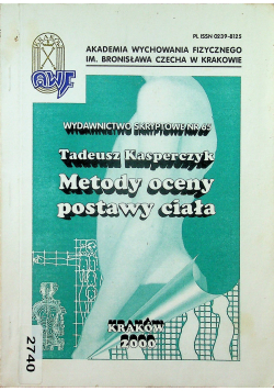 Metody oceny postawy ciała