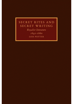 Secret Rites and Secret Writing