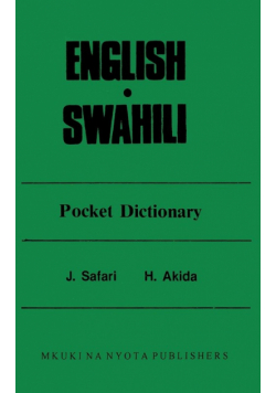 English Swahili Pocket Dictionary