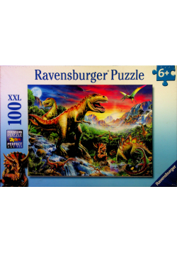 Puzzle 100 Epoka Dinozaurów Nowe