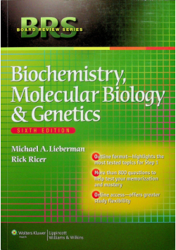 Biochemistry Molecular biology Genetics
