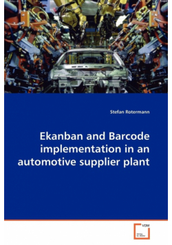 Ekanban and Barcode implementation in an automotive  supplier plant