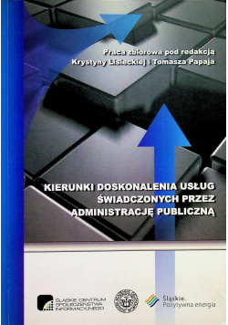 Kierunki doskonalenia usług świadczonych przez administrację publiczną