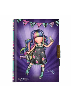 Zamykany Notes Gorjuss Fairground Up and Away