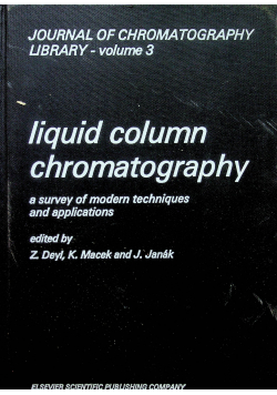 Liquid column chromatography