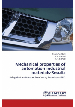 Mechanical properties of automation industrial materials-Results