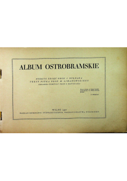 Album Ostrobramskie 1927 r.