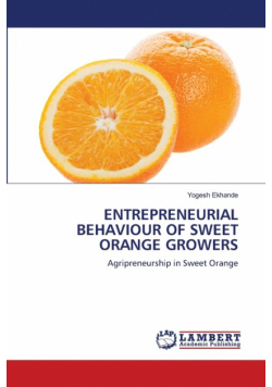 Entrepreneurial Behaviour Of Sweet Orange Growers