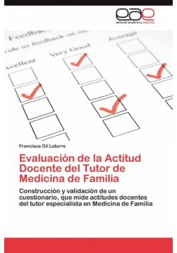 Evaluacion de La Actitud Docente del Tutor de Medicina de Familia