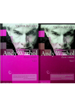 Andy Warhol Życie i śmierć  tom 1 i 2