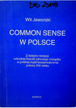 Common sense w Polsce