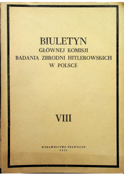 Biuletyn Głównej Komisji Badania Zbrodni Hitlerowskiej w Polsce