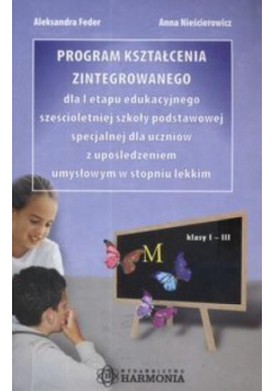 Program kształcenia zintegrowanego dla I etapu...