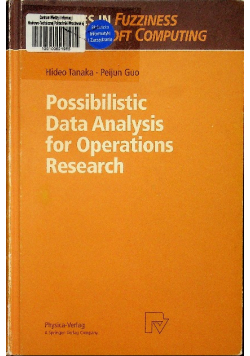 Possibilistic Data Analysis for Operations Research