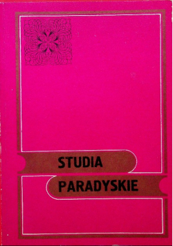 Studia Paradyskie II