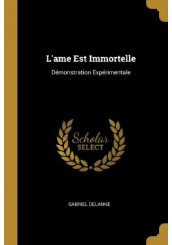 L'ame Est Immortelle