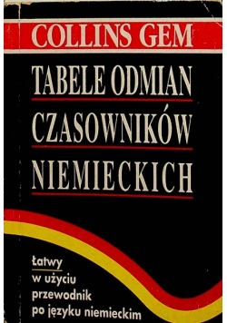 Tabele odmian czasowników niemieckich