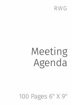 Meeting Agenda