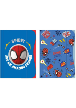 Teczka z gumką A4 Spider Man