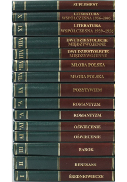 Historia Literatury Polskiej 15 tomów