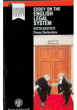 Eddey On The English Legal System