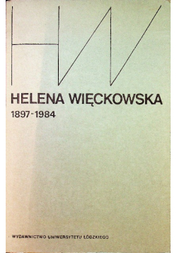 Helena Więckowska 1897 1984