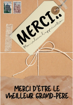 Merci D'être Le Meilleur Grand-Père
