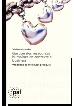 Gestion des ressources humaines en contexte e-business
