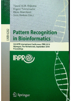 Pattern Recognition in Bioinformatics 5th IAPR International Conference