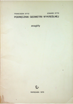 Podręcznik geometrii wykreślnej