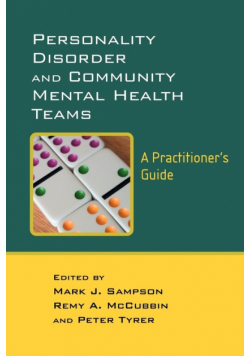 Personality Disorder and Community