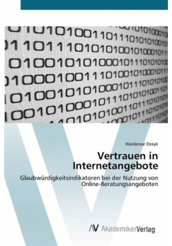 Vertrauen in Internetangebote