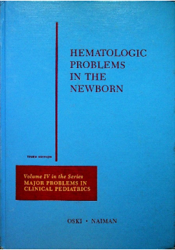 Hematologic Problems in the Newborn
