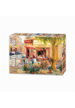 Puzzle 1000 Paryż, Restauracja na rogu