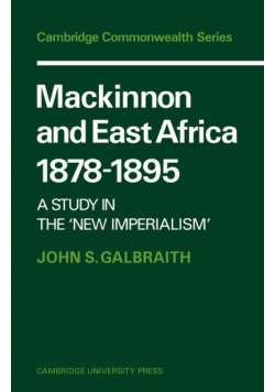 MacKinnon and East Africa 1878 1895