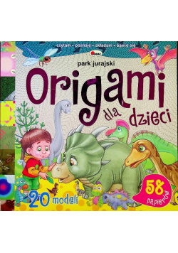 Origami dla dzieci Park jurajski