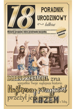 Kartka okolicznościowa Urodziny 18 U13