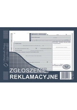 Zgłoszenie reklamacyjne 601-3