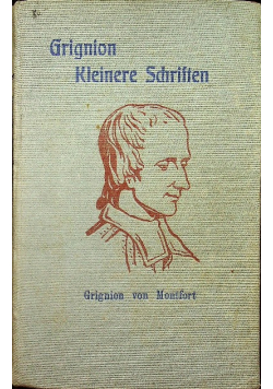 Grignion Kleinere Schriften 1929r
