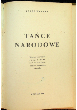 Tańce narodowe 1946 r
