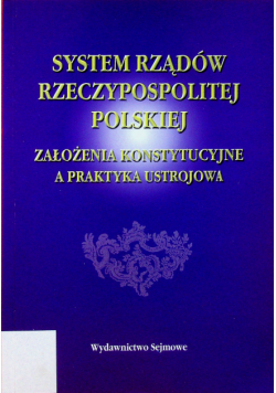 System rządów Rzeczypospolitej Polskiej