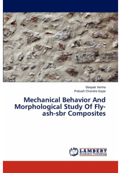 Mechanical Behavior And Morphological Study Of Fly-ash-sbr Composites