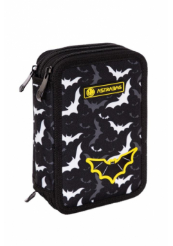 Piórnik potrójny Jumbo Astrabag Night Bats ASTRA