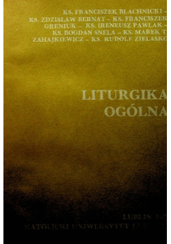 Liturgika ogólna